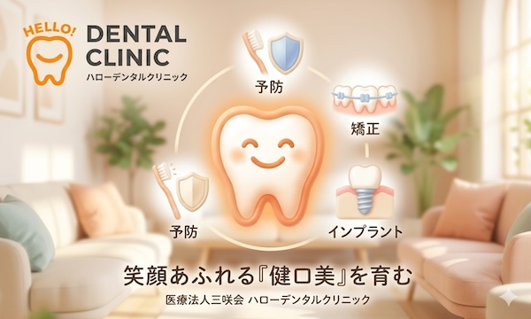 【笑顔あふれる「健口美」】大切にしたい、あなたの天然歯。予防・矯正・インプラントの優しいチームワーク🦷